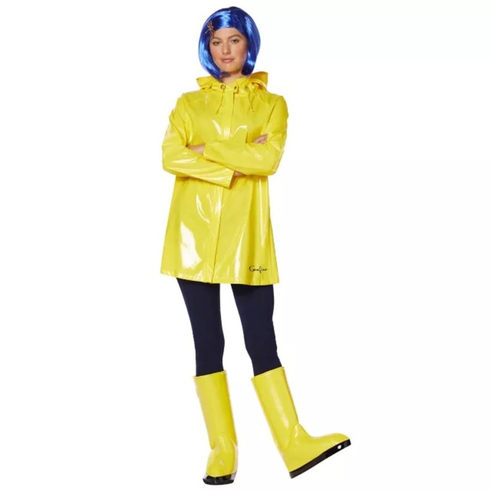 Coraline Teen/Adult Costume Small 4-6 Ships Fast ✈️